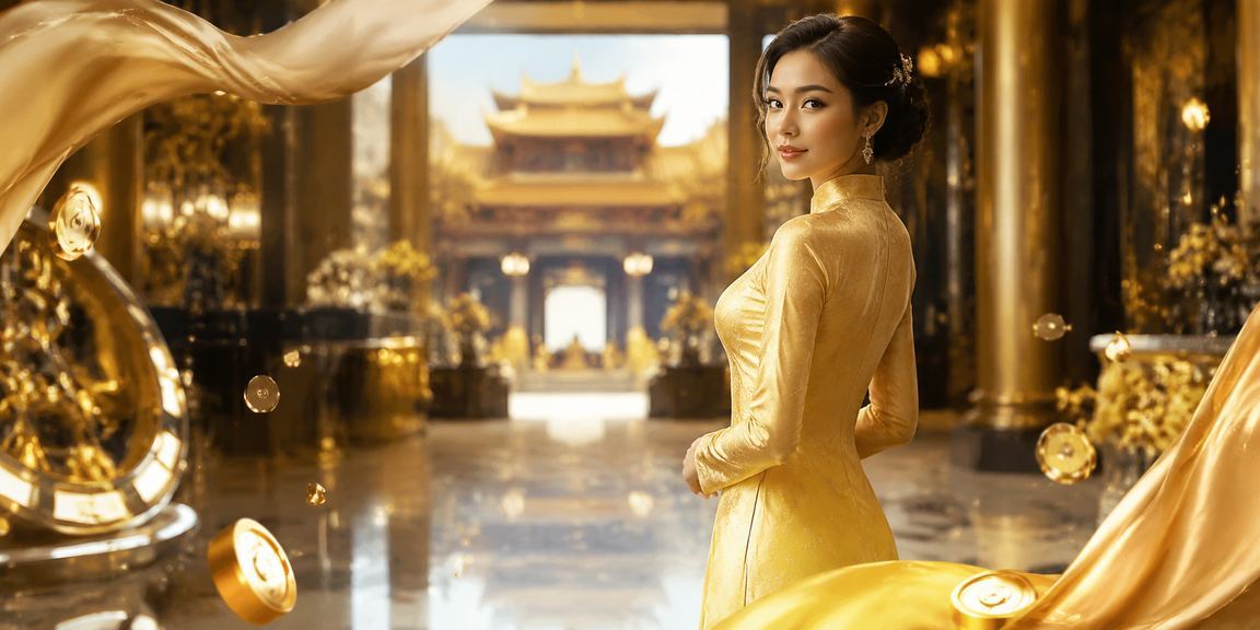 Người dùng Huế trong trang phục áo dài thưởng thức giải trí thể thao trực tuyến